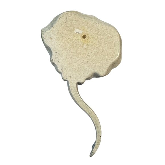 REALISTIC STINGRAY CERAMIC FIGURINE GLAZED SEA LIFE AQUATIC NO FLAWS 8"L X 5"W - Picture 6 of 6